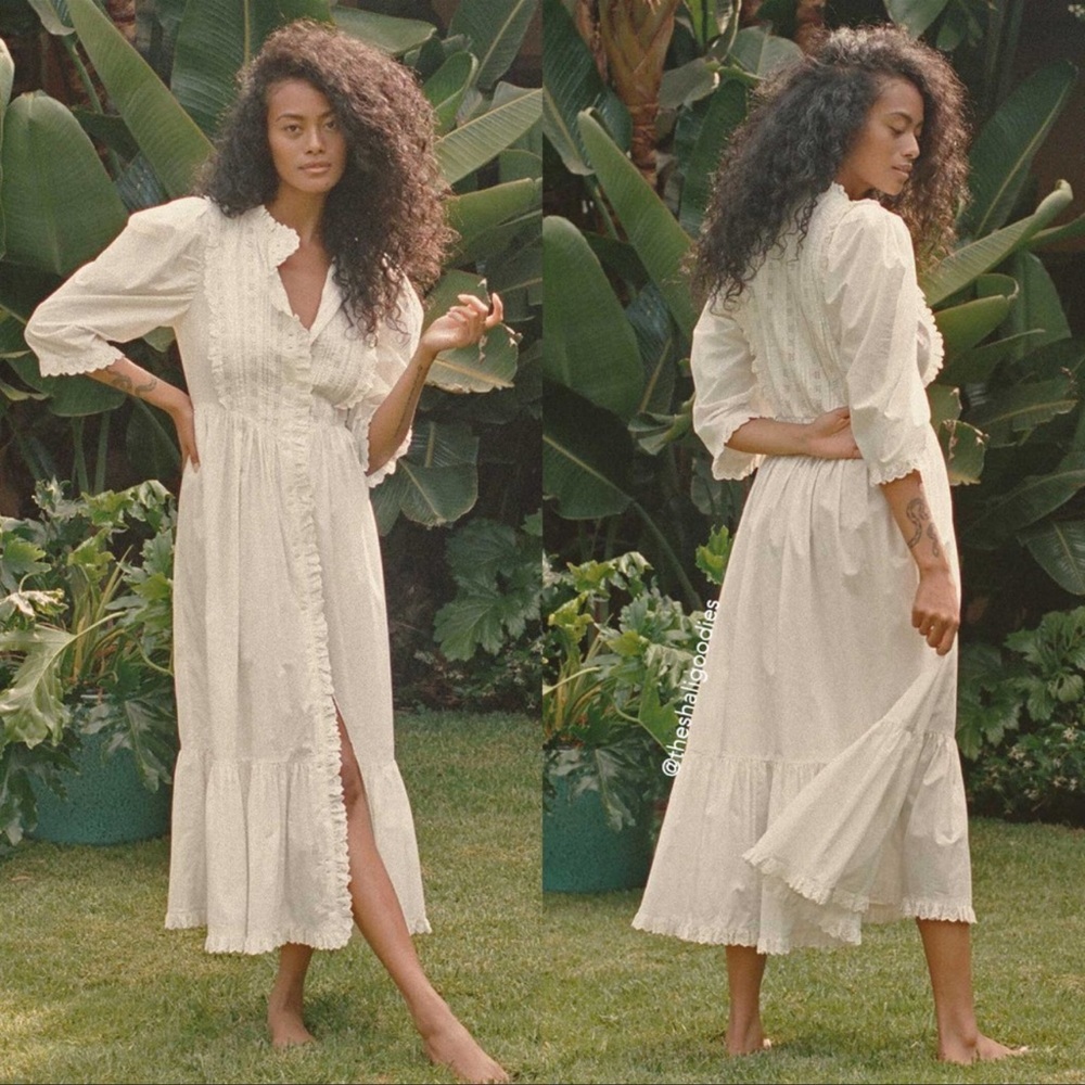 Doen Darby Dress in Salt